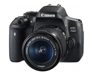 佳能750D套机(18-55mm) 回收